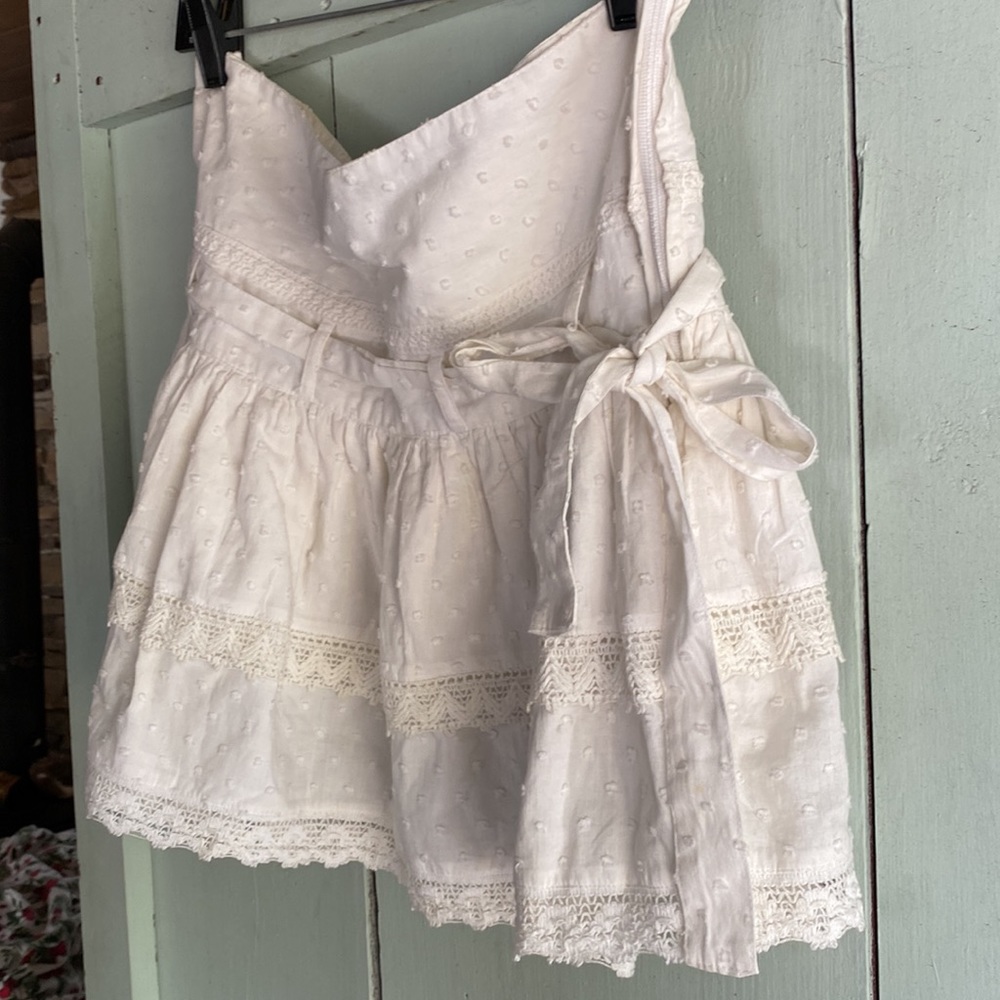 Venca Lace Off White Skirt